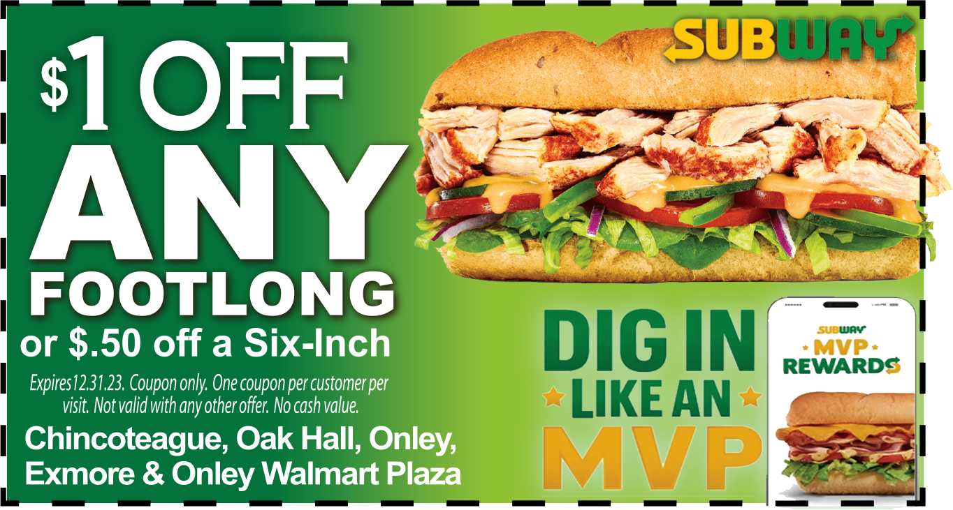 Subway Buy One Get One Free Footlong Sub - New Coupon Code - Coupons